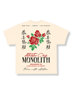 Global Rose Oversized Graphic Tee