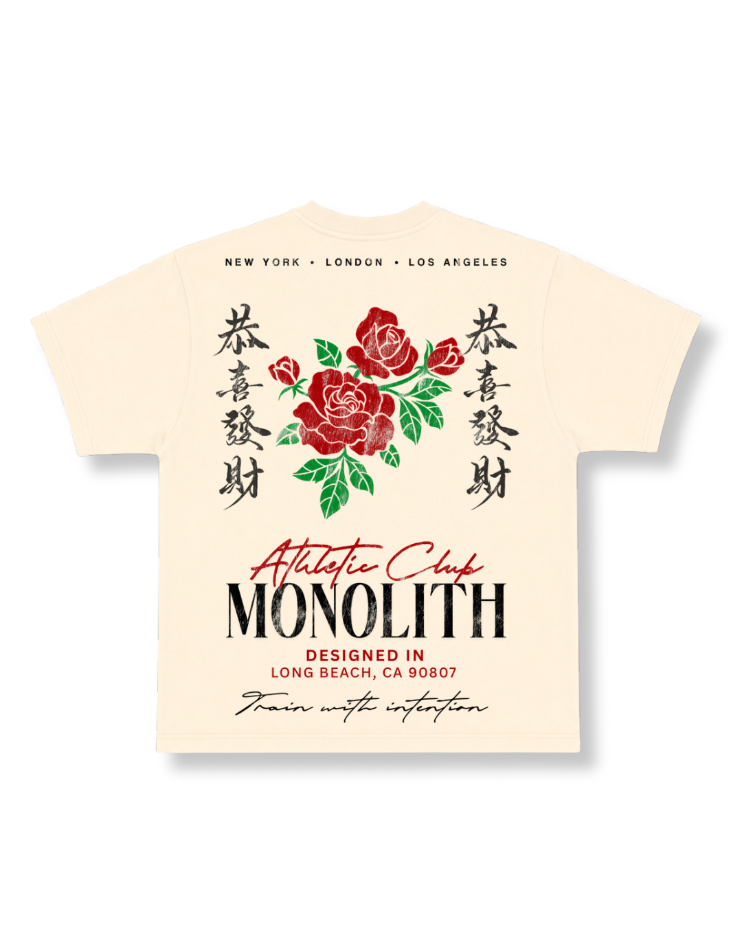 Global Rose Oversized Graphic Tee