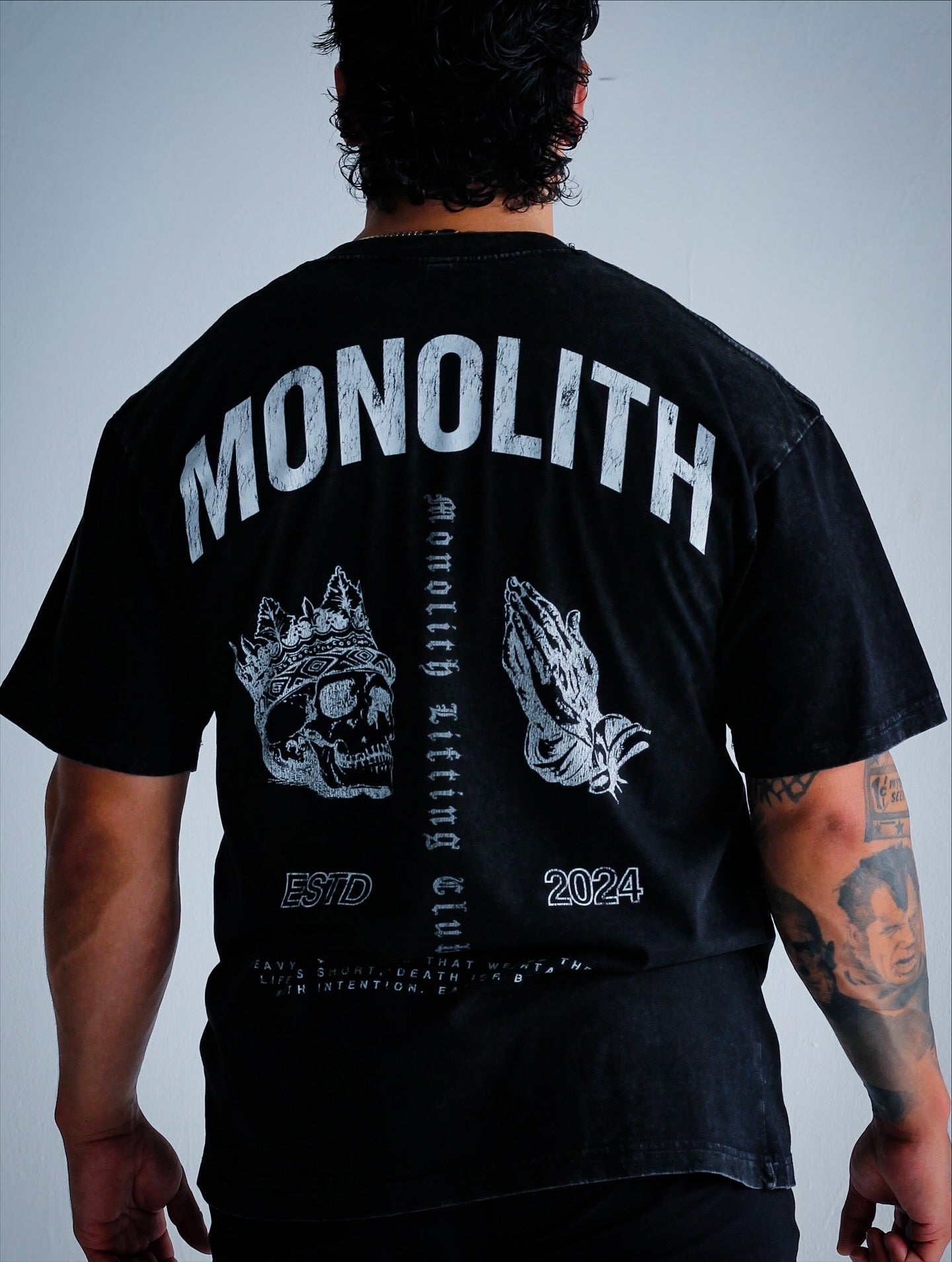 Crowned Skull Oversized Graphic Tee