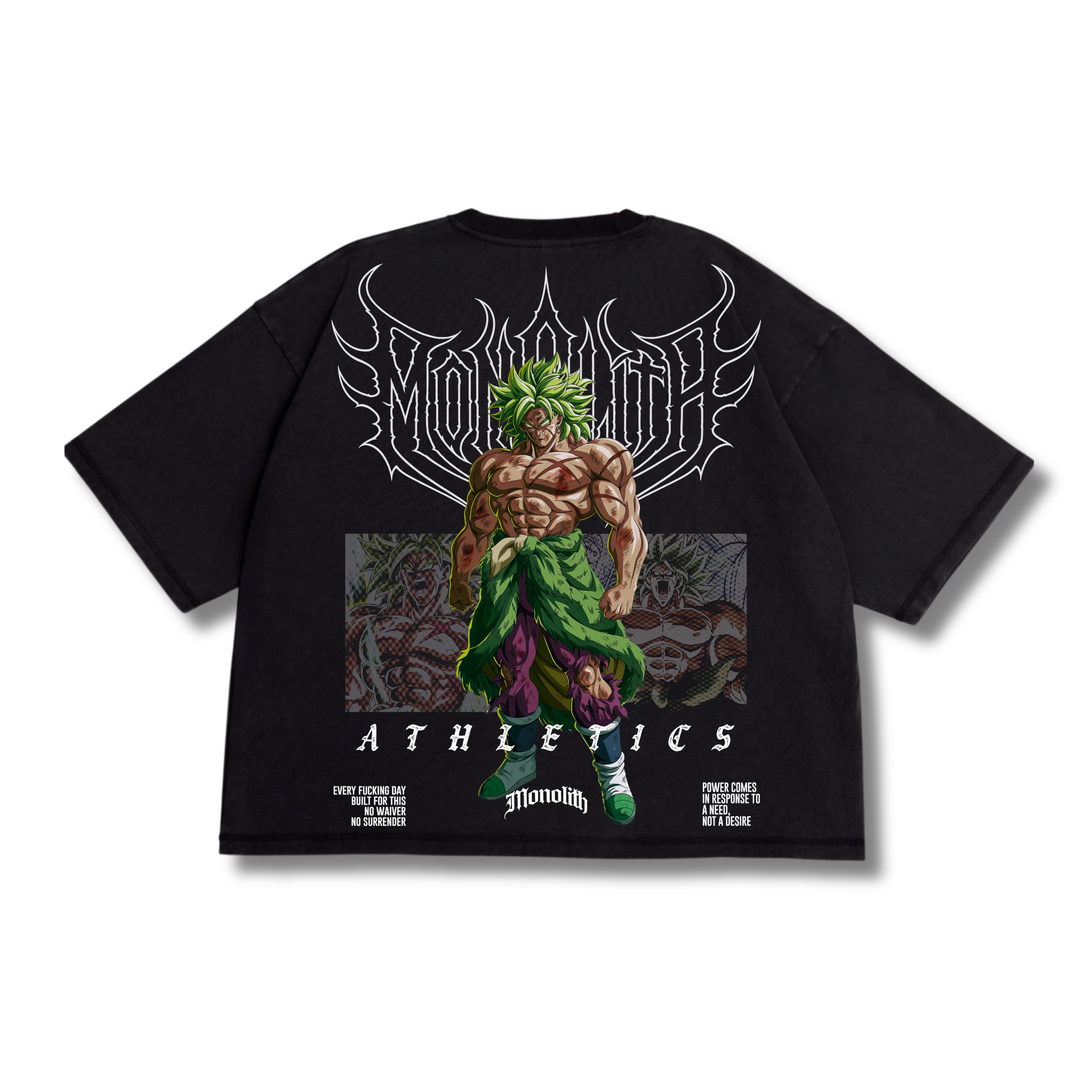 Broly Drop Shoulder Crop | Pre Order