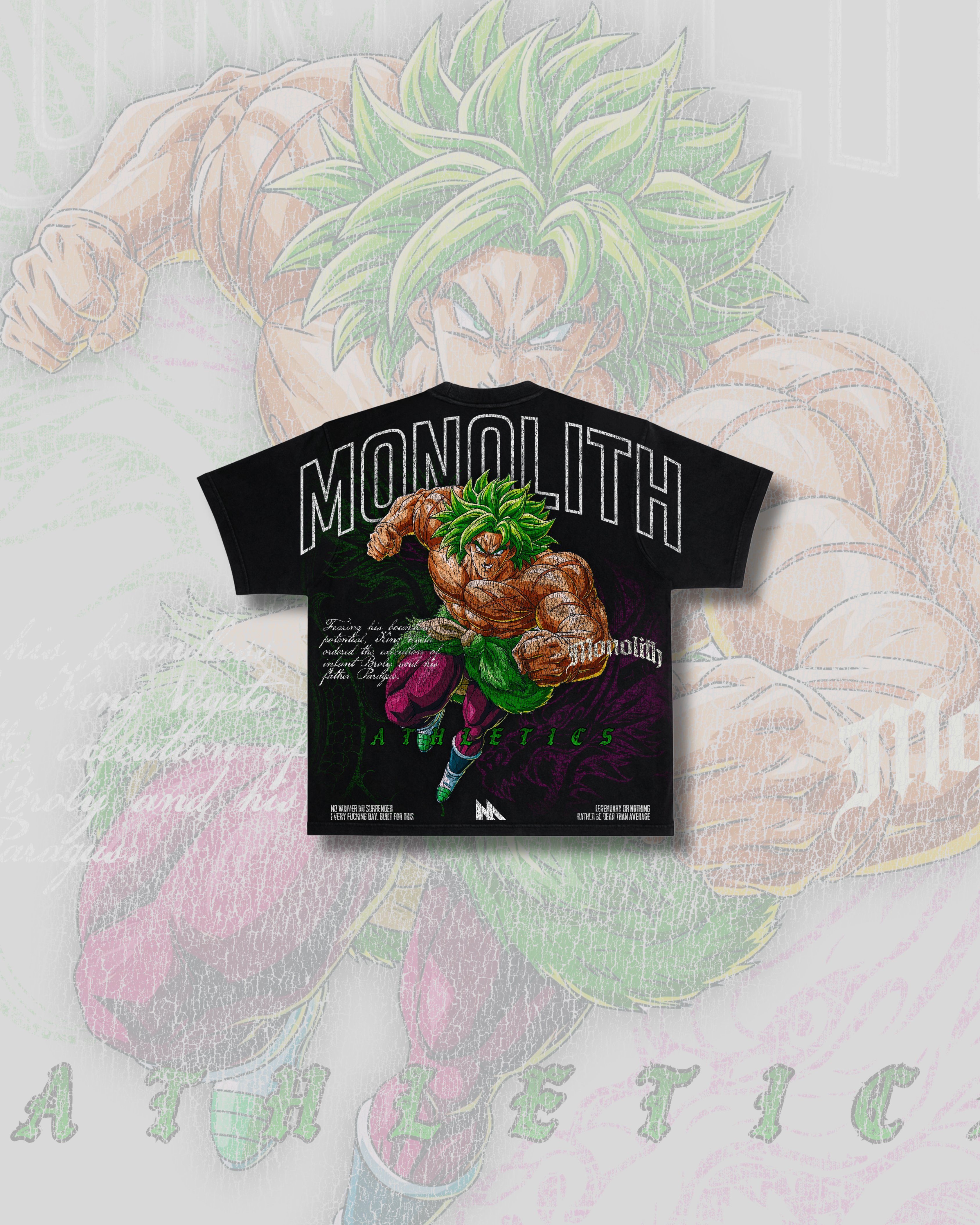 Legendary Broly Heavyweight Oversized Tee