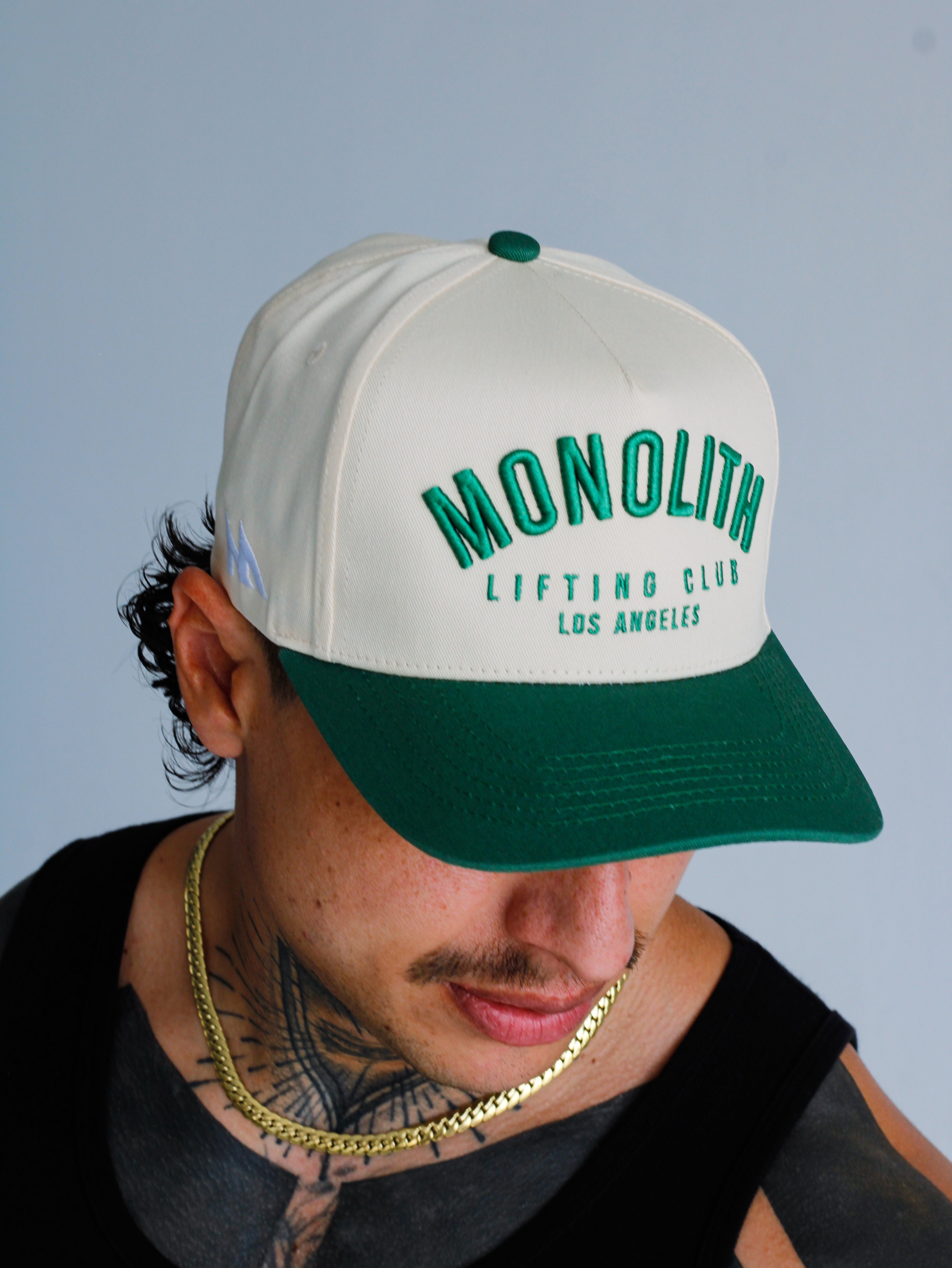 Monolith A-Frame Snapback — Verdant