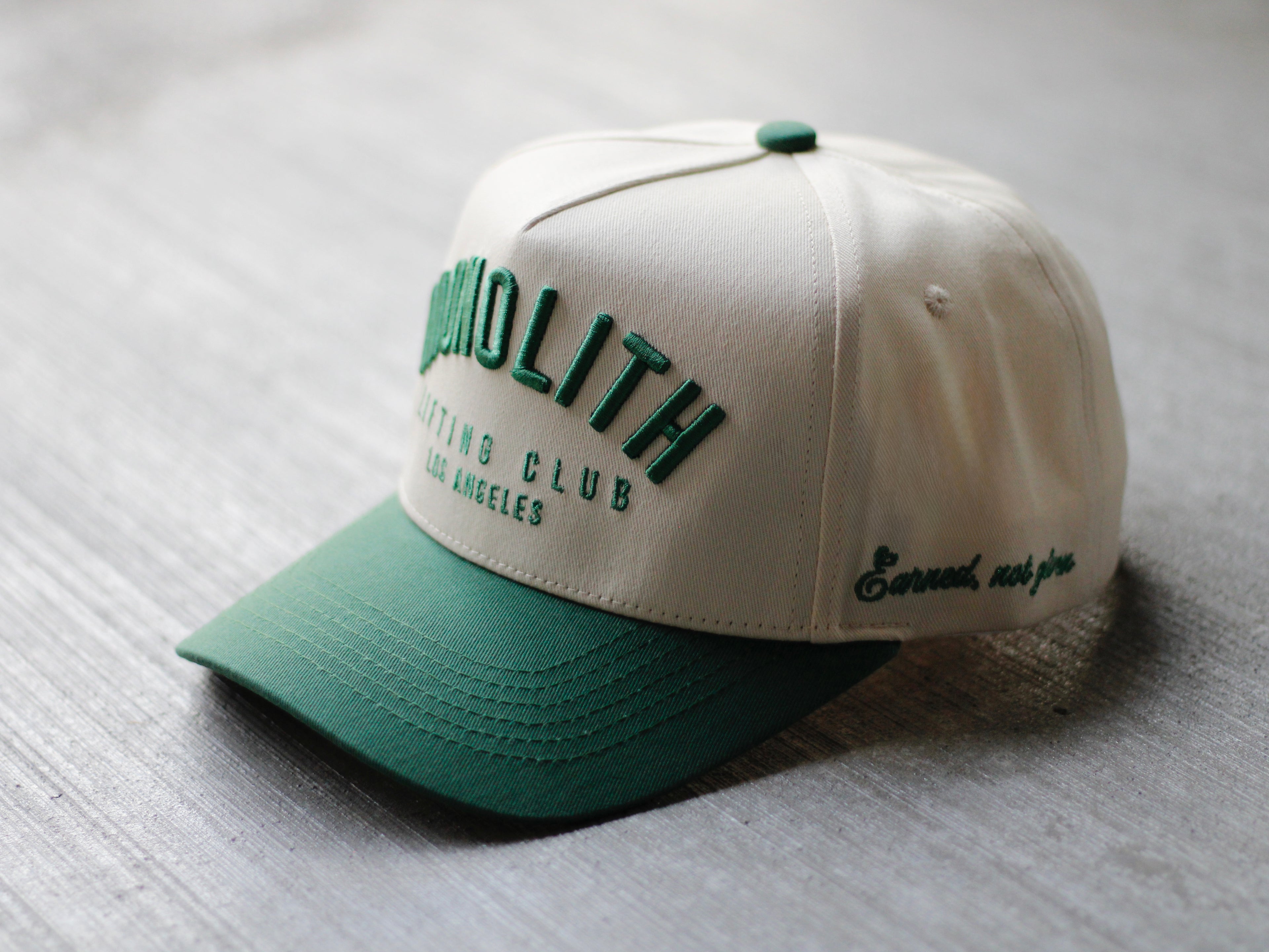 Monolith A-Frame Snapback — Verdant