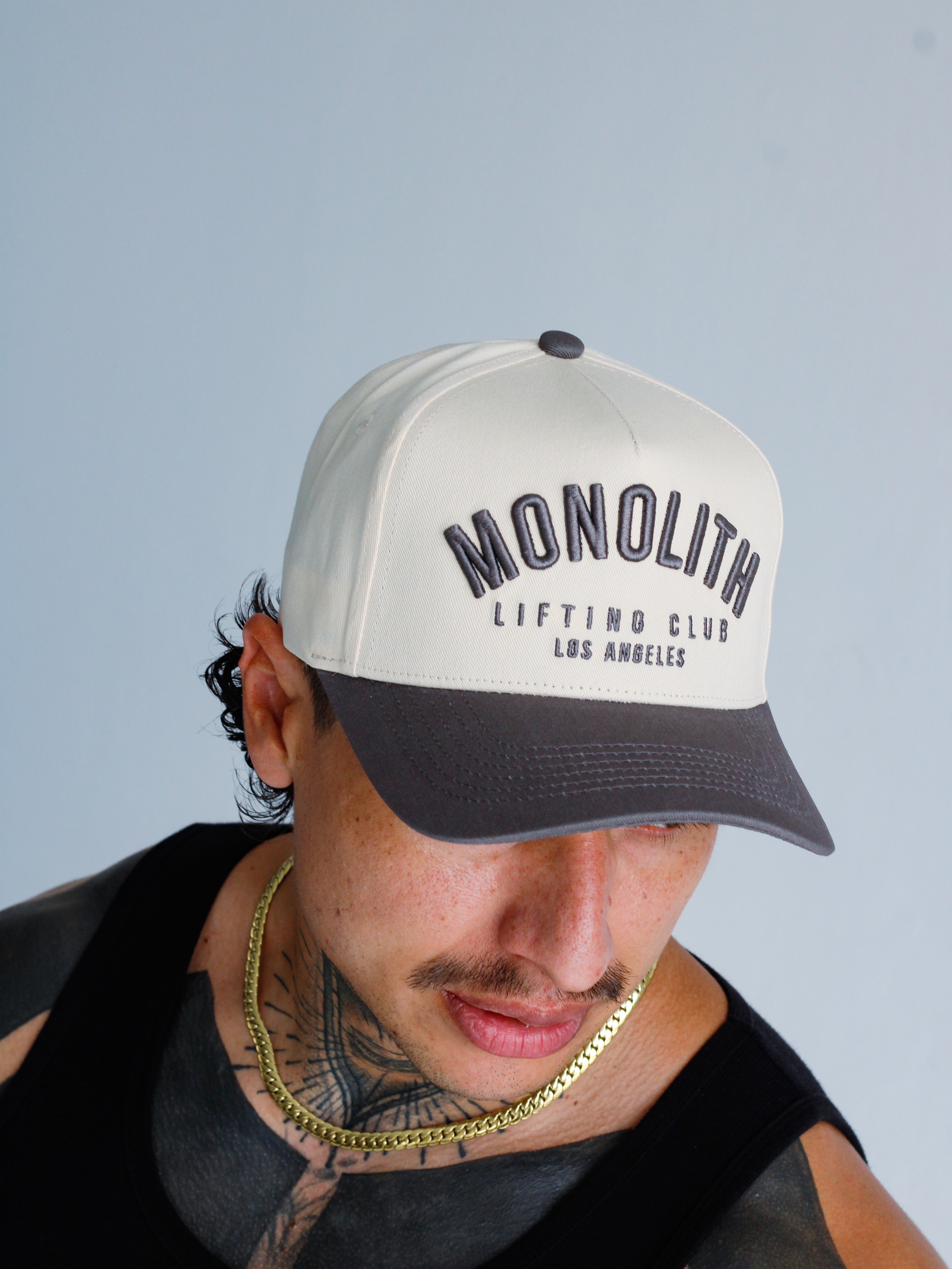 Monolith A-Frame Snapback — Slate