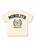 Monolith Varsity Crest Premium Oversized Tee