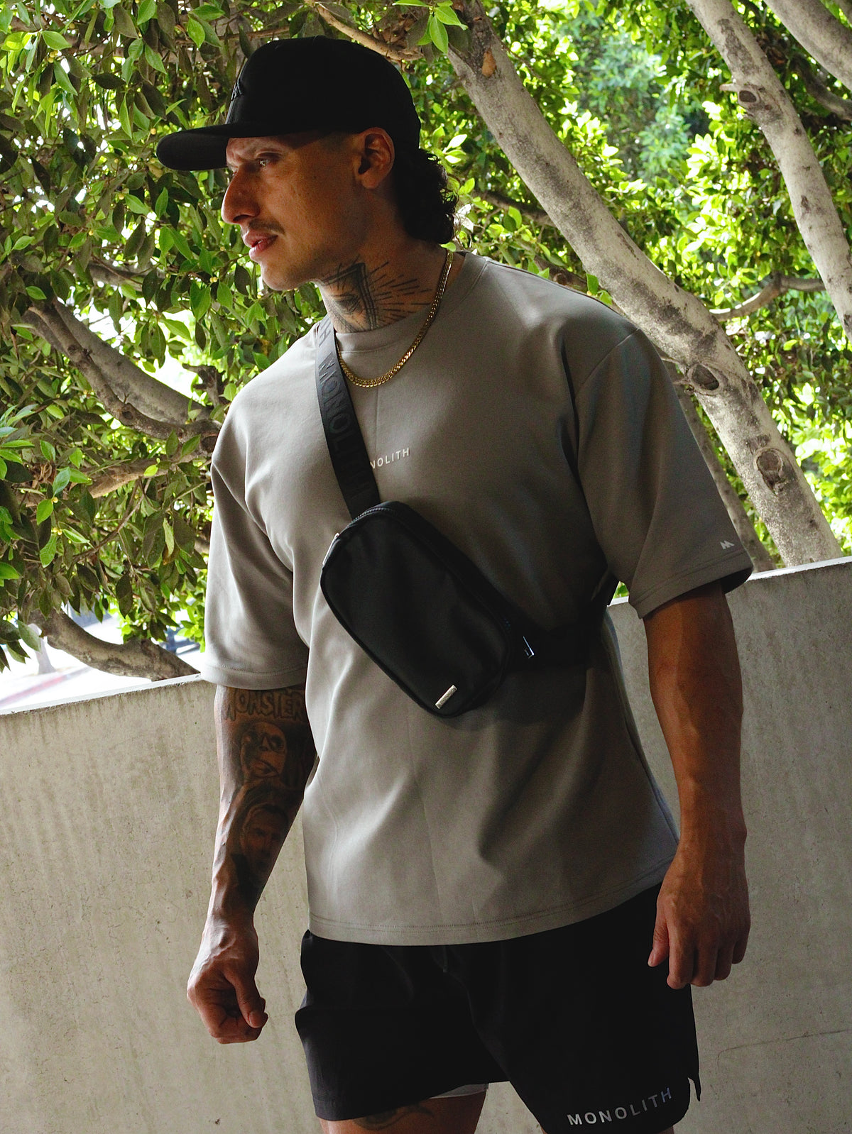 The Reserve Form Tee | Slate