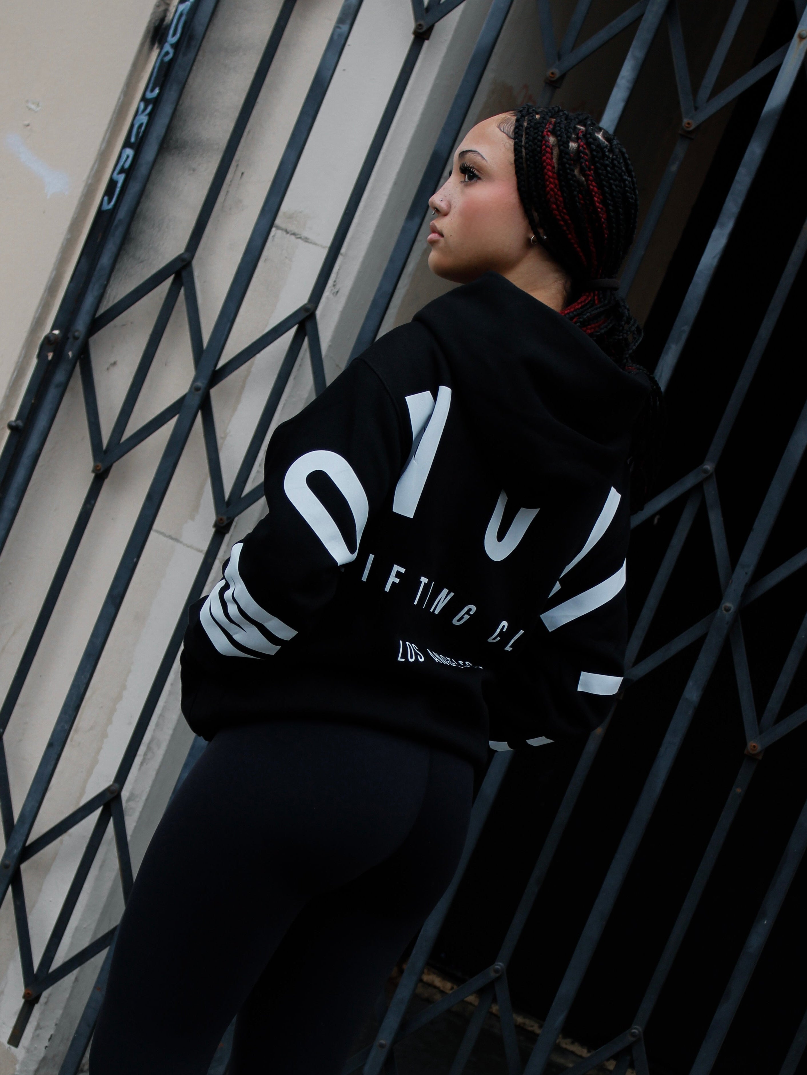 Monolith Crop Hoodie