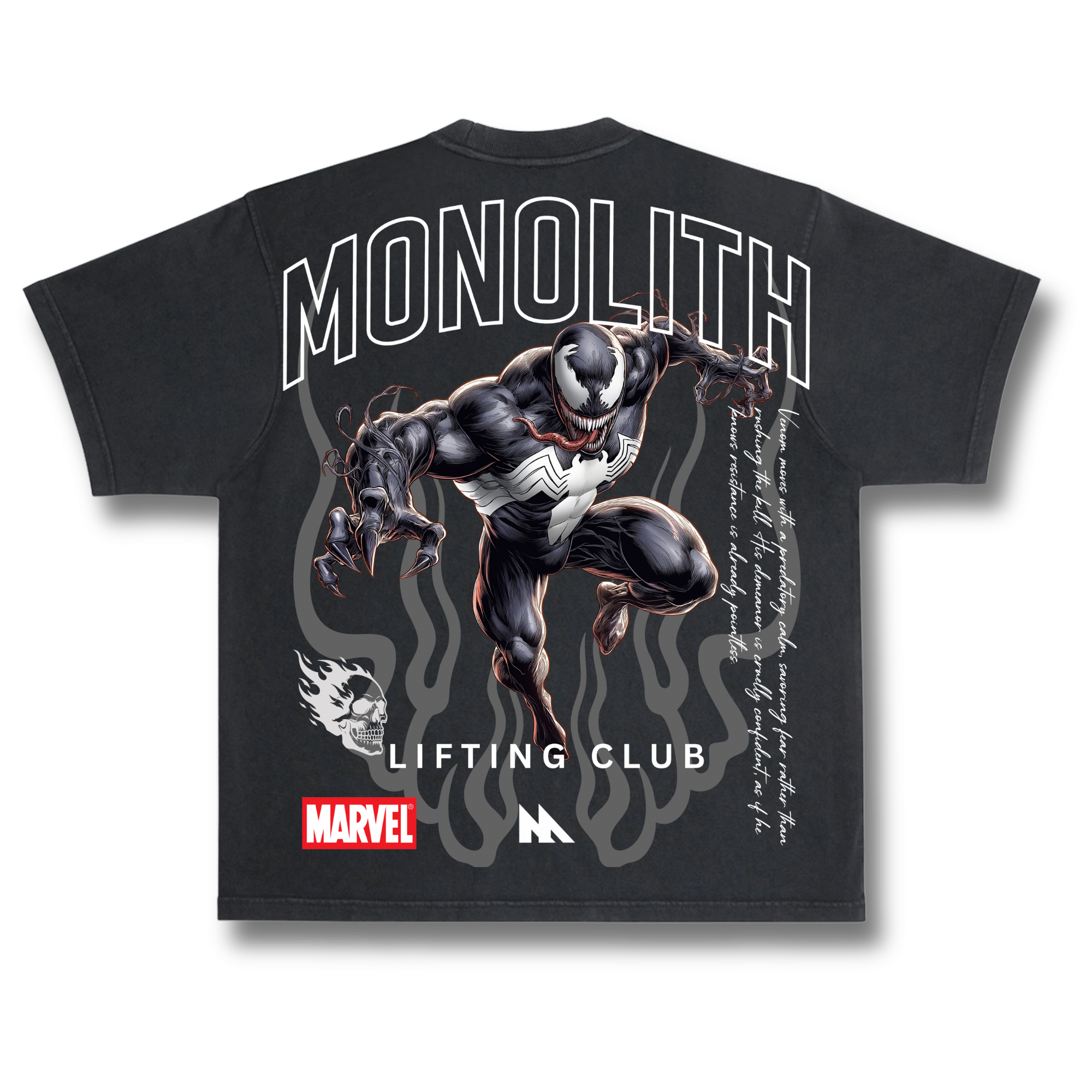 Heroes & Villains Oversized Tee — Venom