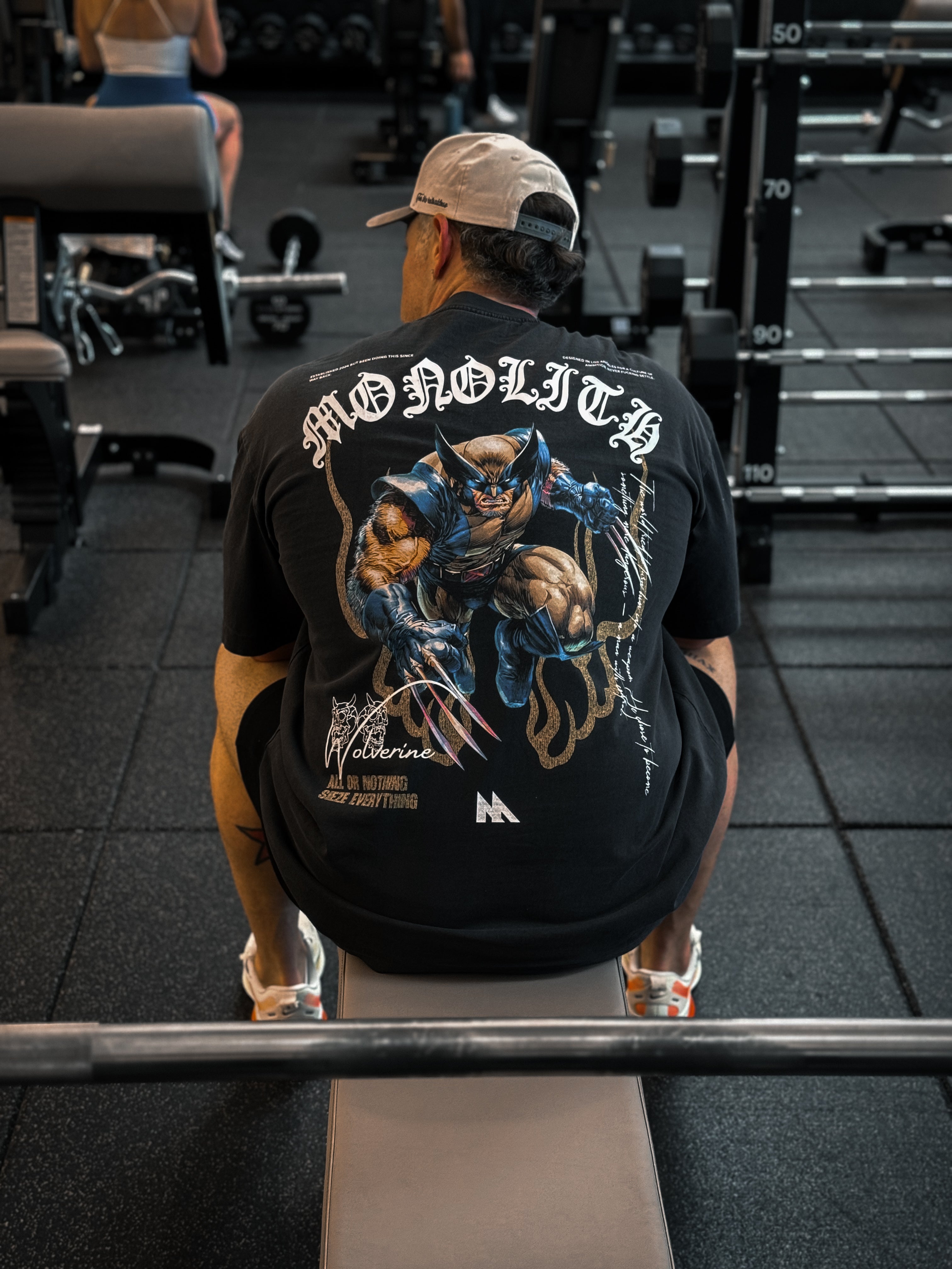 Heroes & Villains Oversized Tee — Wolverine