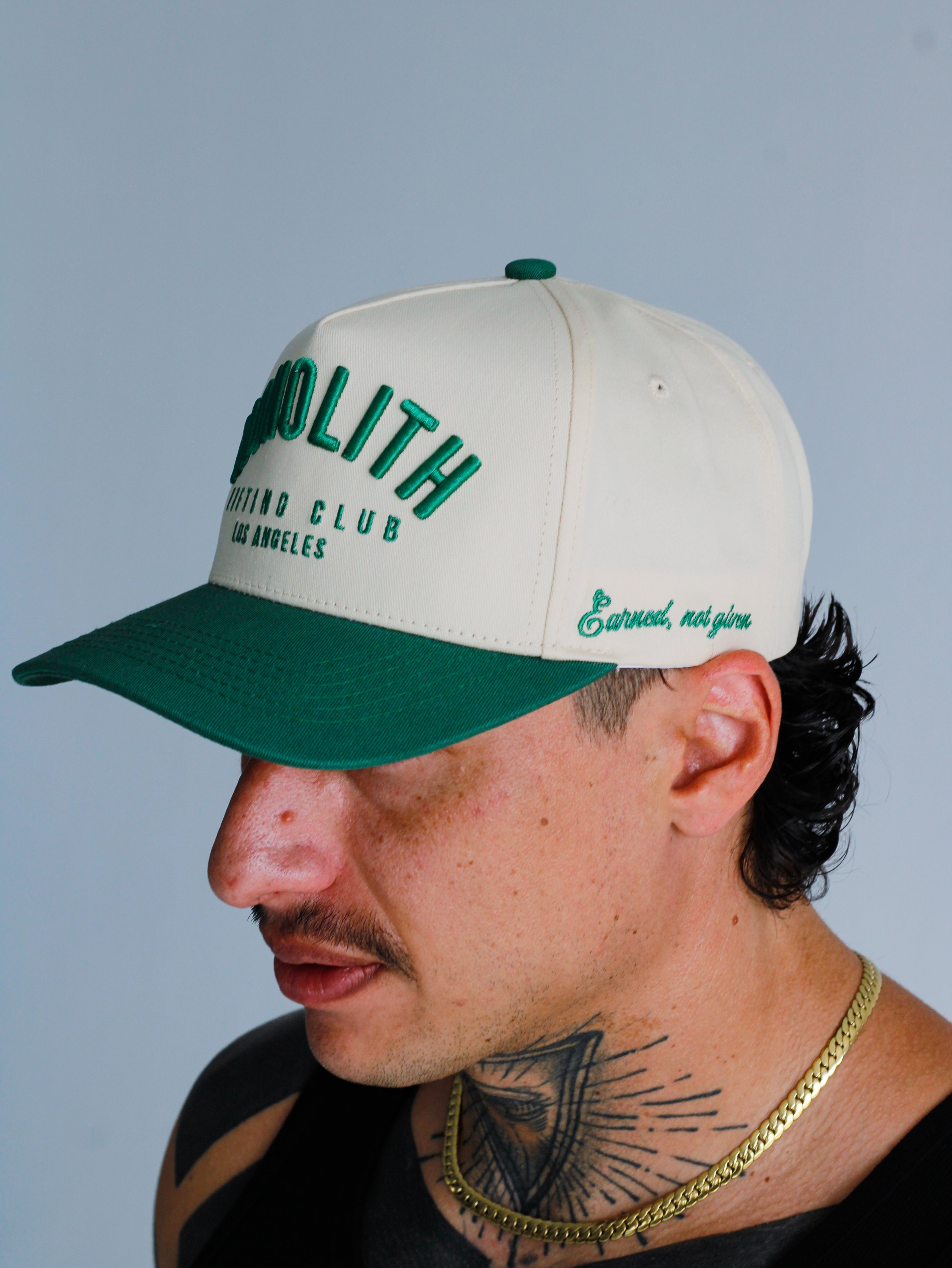 Monolith A-Frame Snapback — Verdant