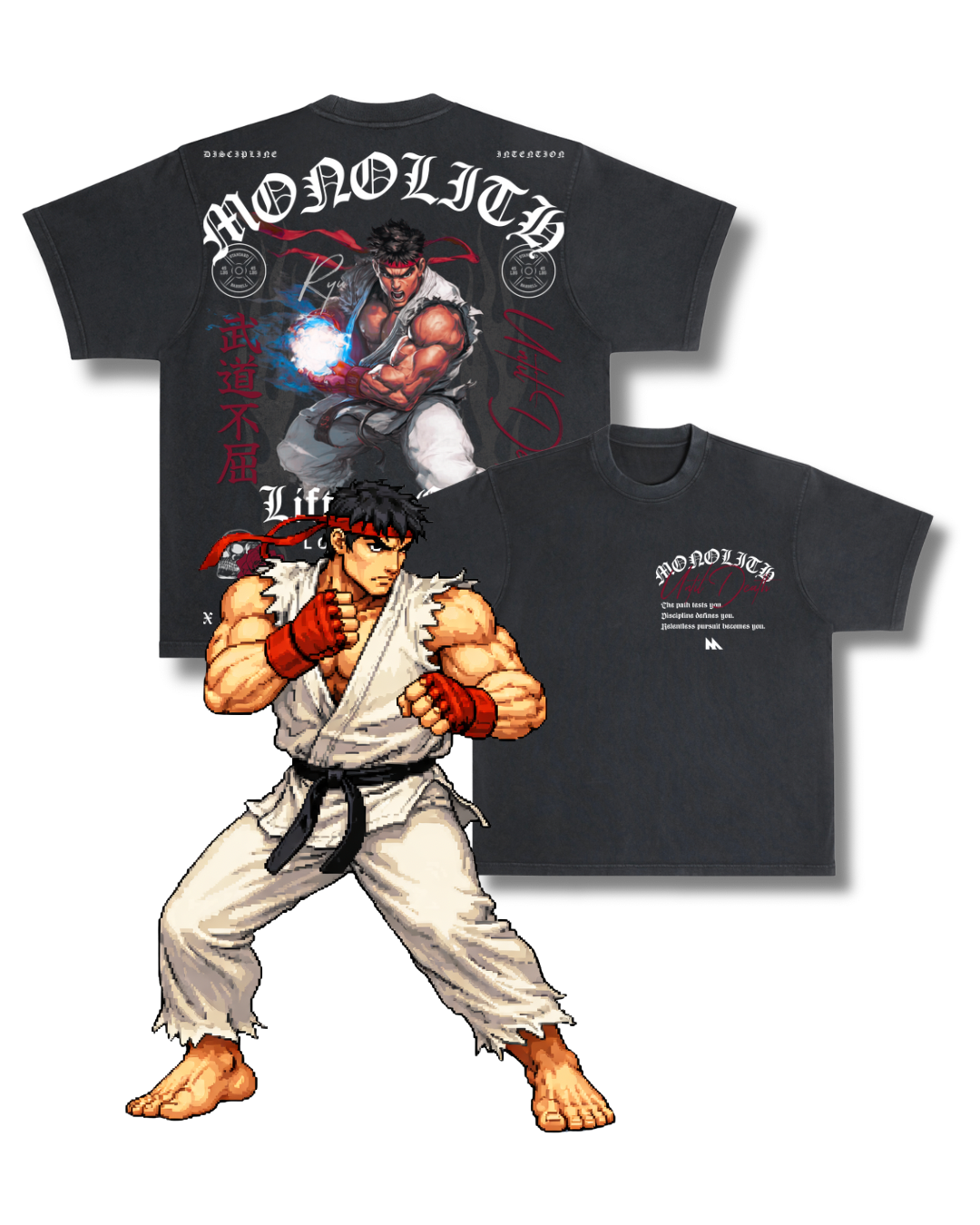 Warrior’s Path Oversized Tee — Ryu