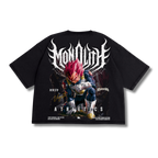Vegeta Drop Shoulder Crop | Pre Order