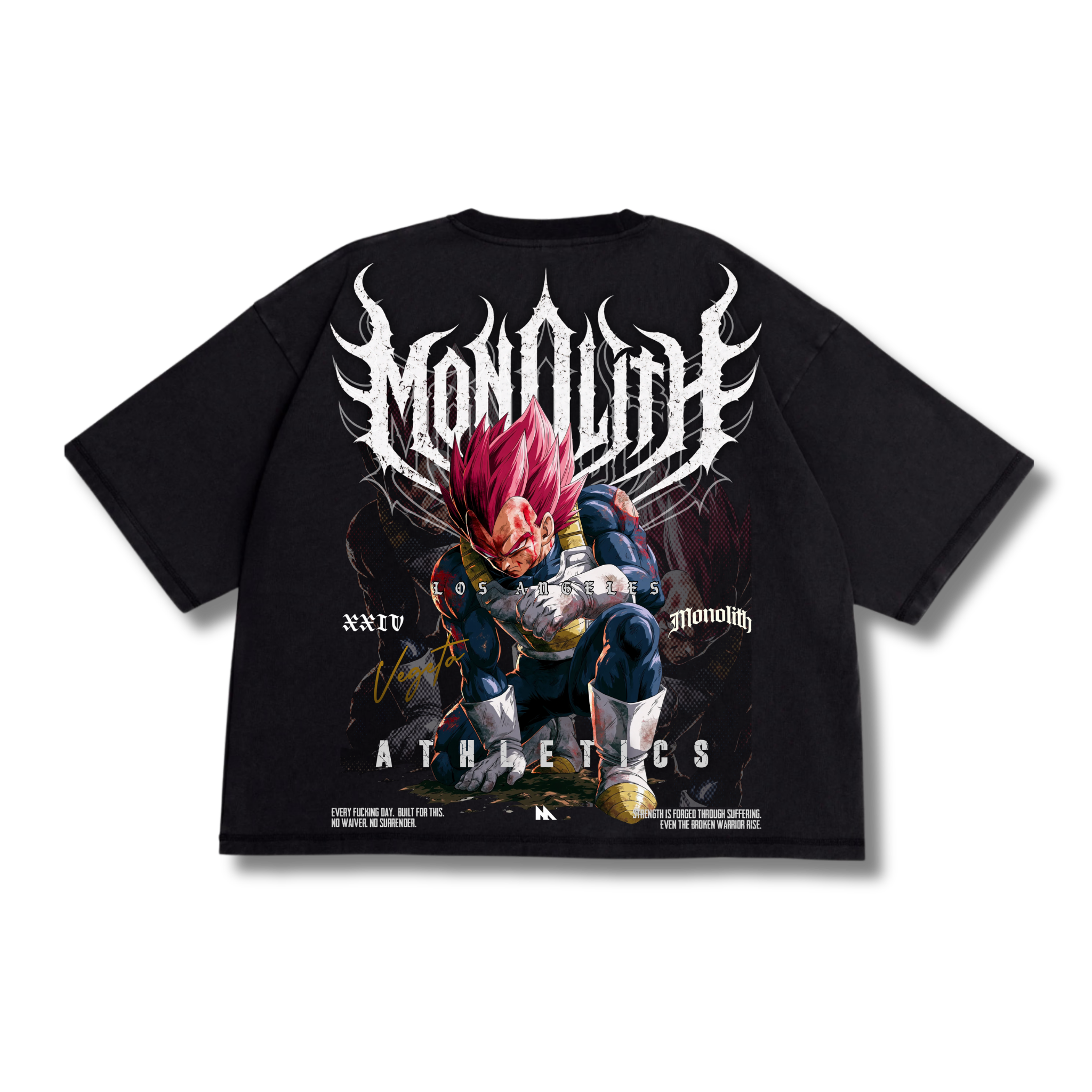 Vegeta Drop Shoulder Crop | Pre Order