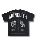 Crowned Skull Oversized Graphic Tee