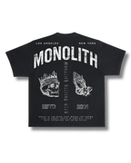 Crowned Skull Oversized Graphic Tee