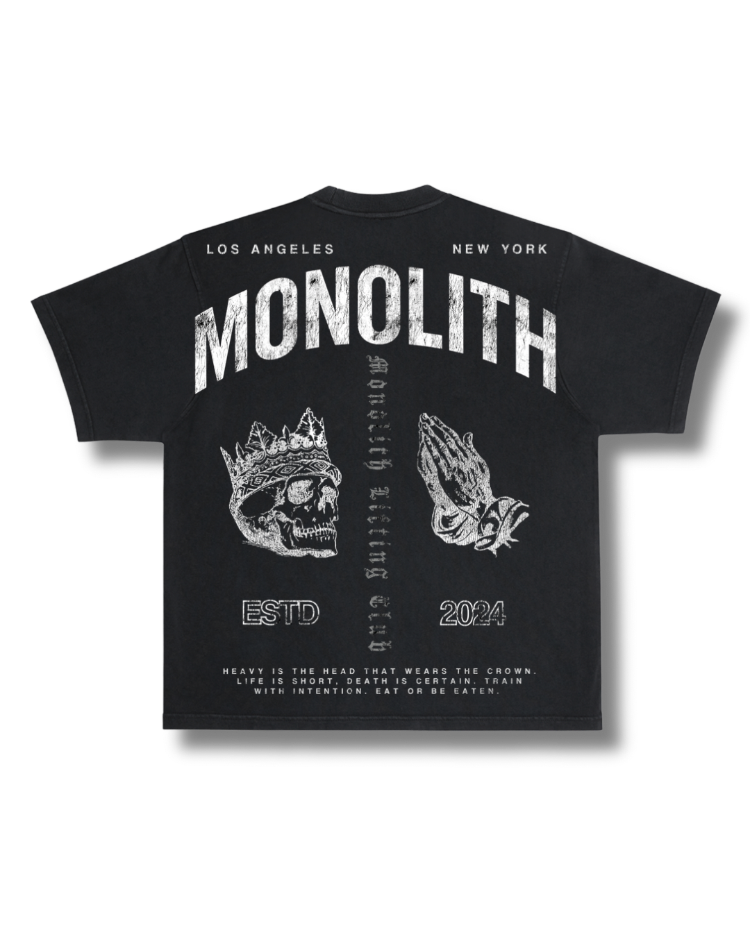 Crowned Skull Oversized Graphic Tee
