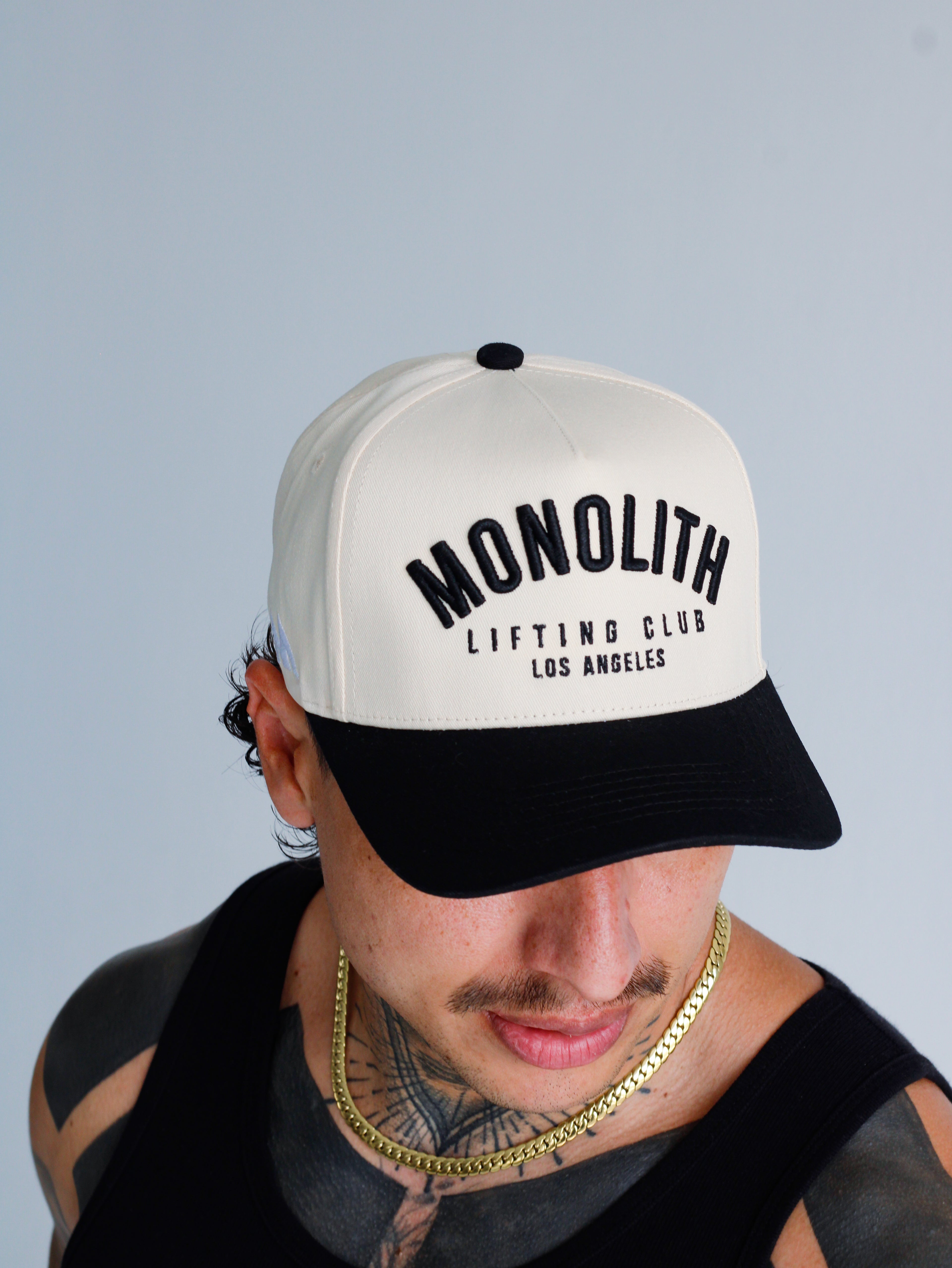 Monolith A-Frame Snapback — Obsidian