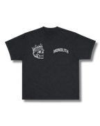 Crowned Skull Oversized Graphic Tee