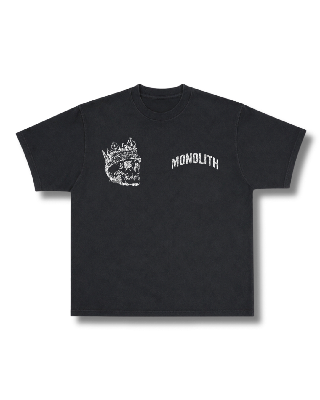Crowned Skull Oversized Graphic Tee