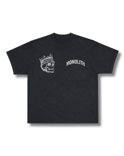 Crowned Skull Oversized Graphic Tee