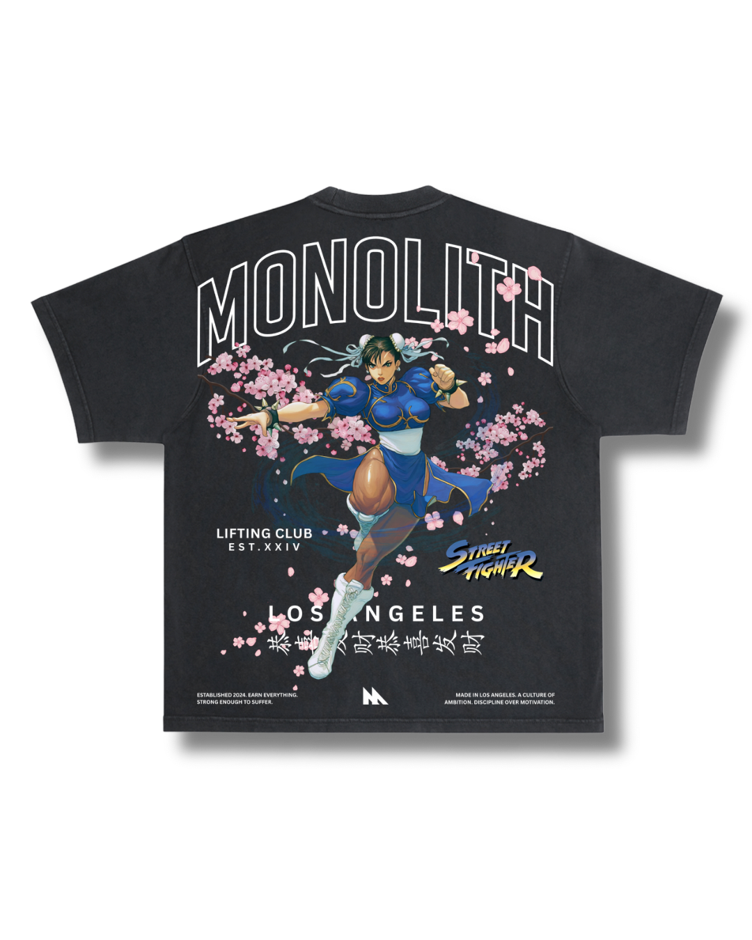 Warrior’s Path Oversized Tee — Chun-Li