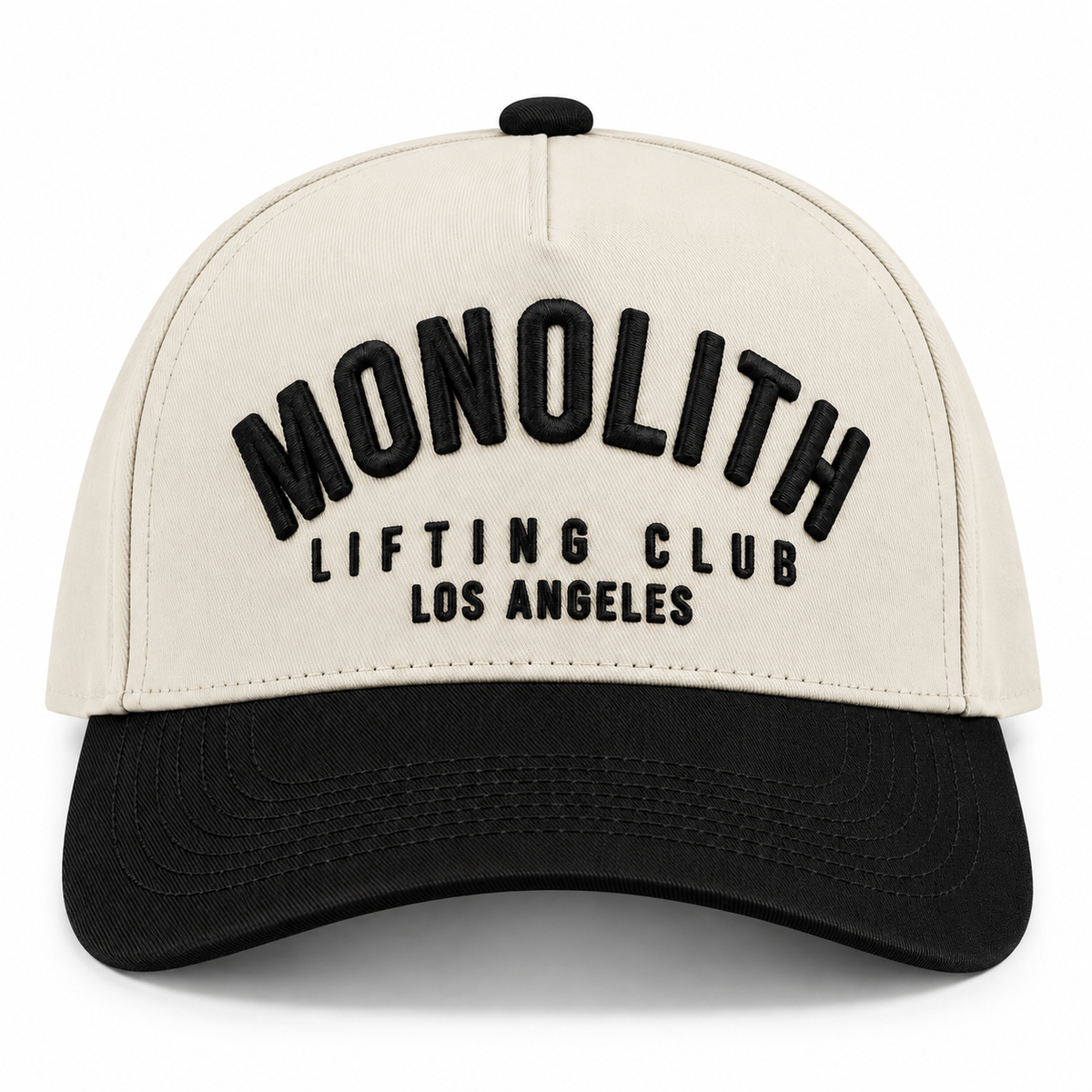 Monolith A-Frame Snapback — Obsidian