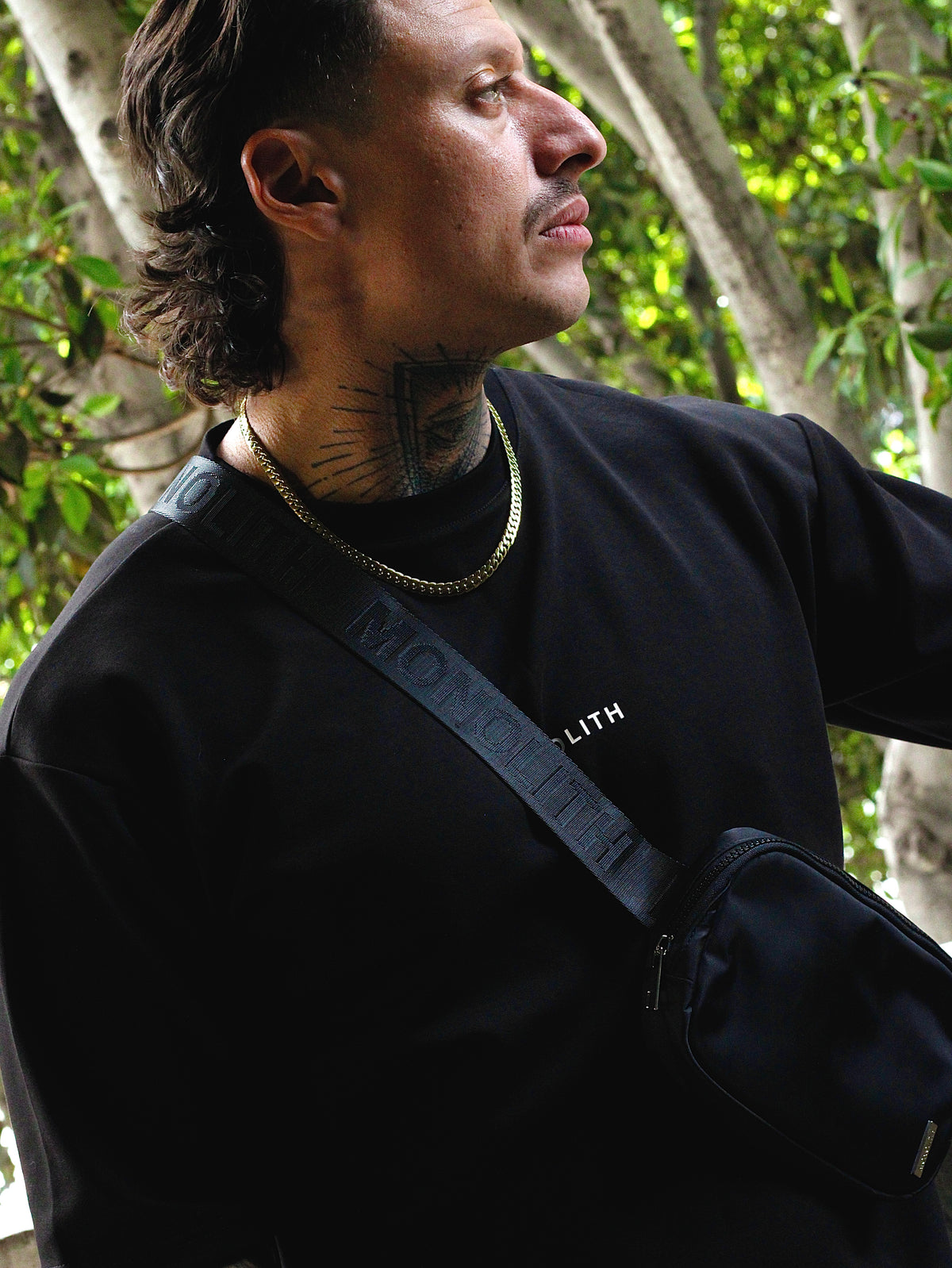 The Reserve Form Tee | Obsidian