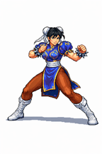 Warrior’s Path Oversized Tee — Chun-Li