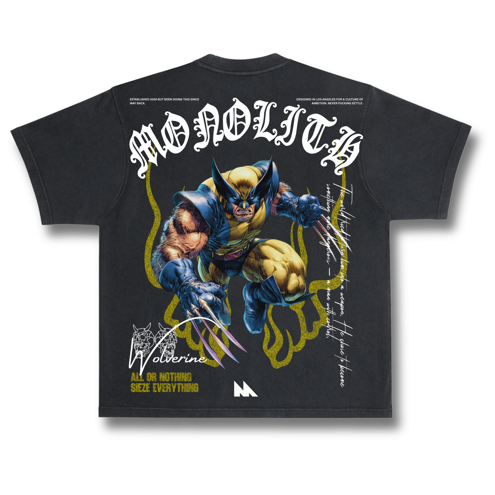 Heroes & Villains Oversized Tee — Wolverine
