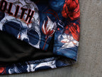 Skull Bloom Dual-Layer Mesh Shorts