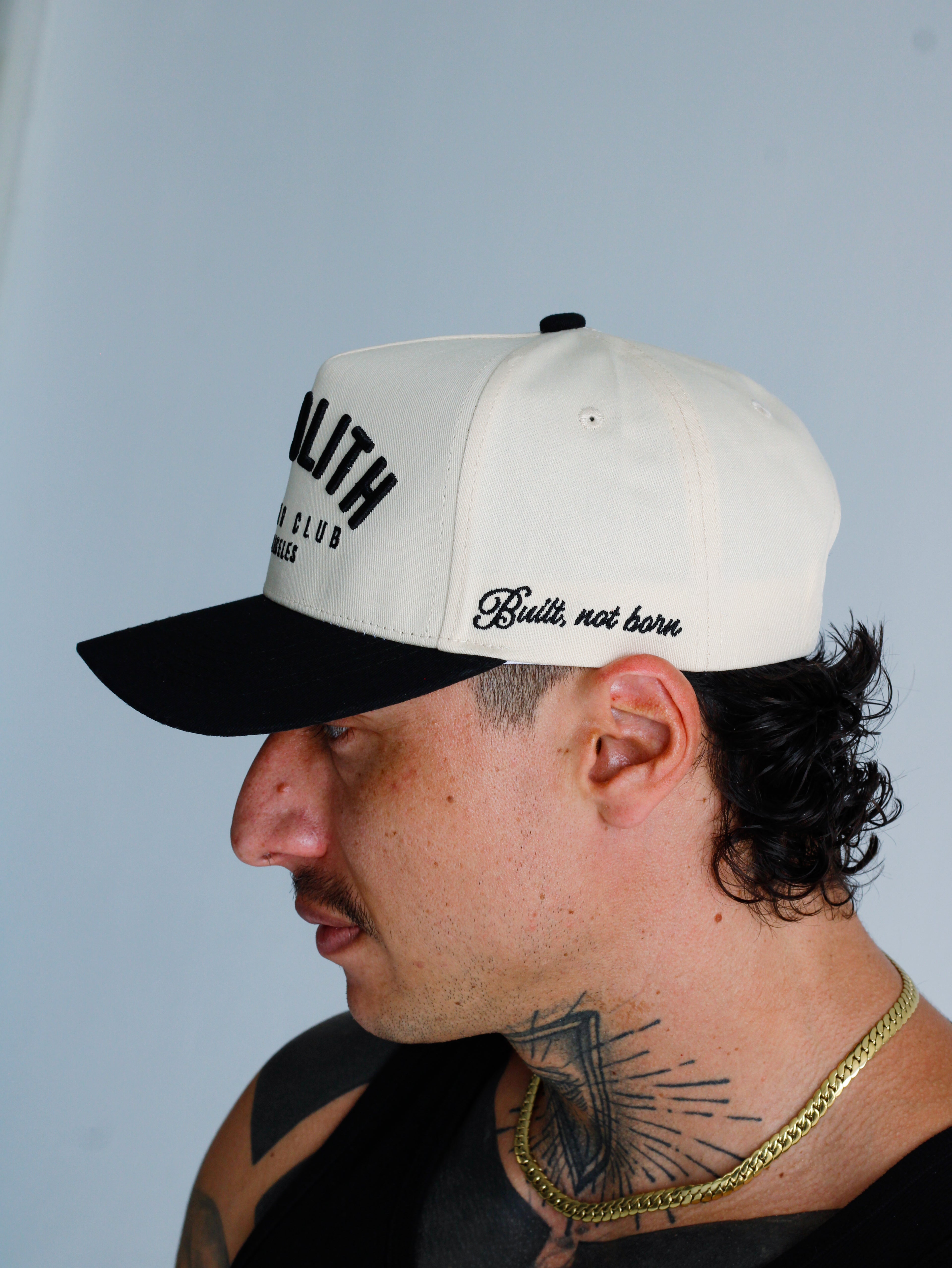 Monolith A-Frame Snapback — Obsidian