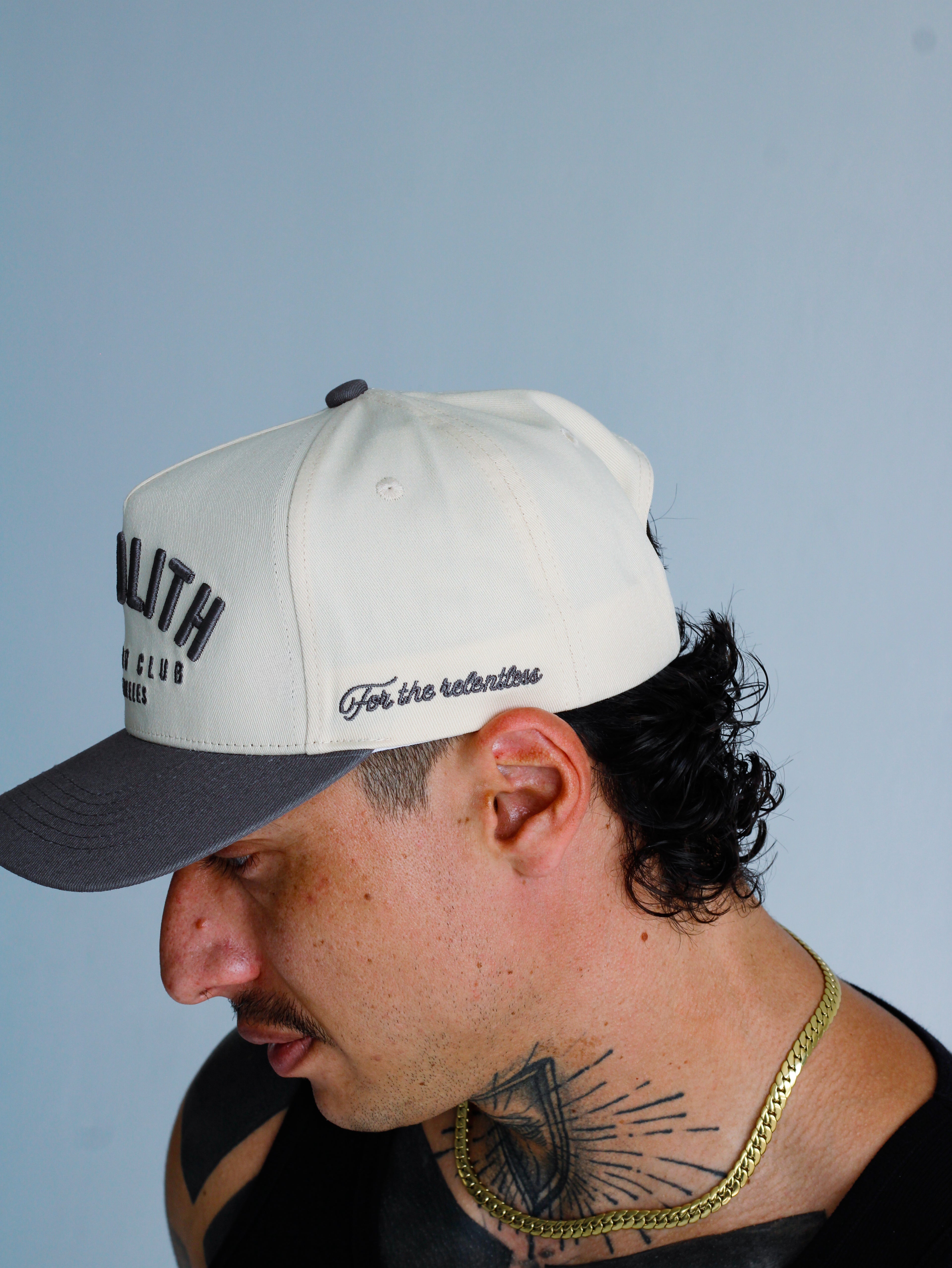 Monolith A-Frame Snapback — Slate