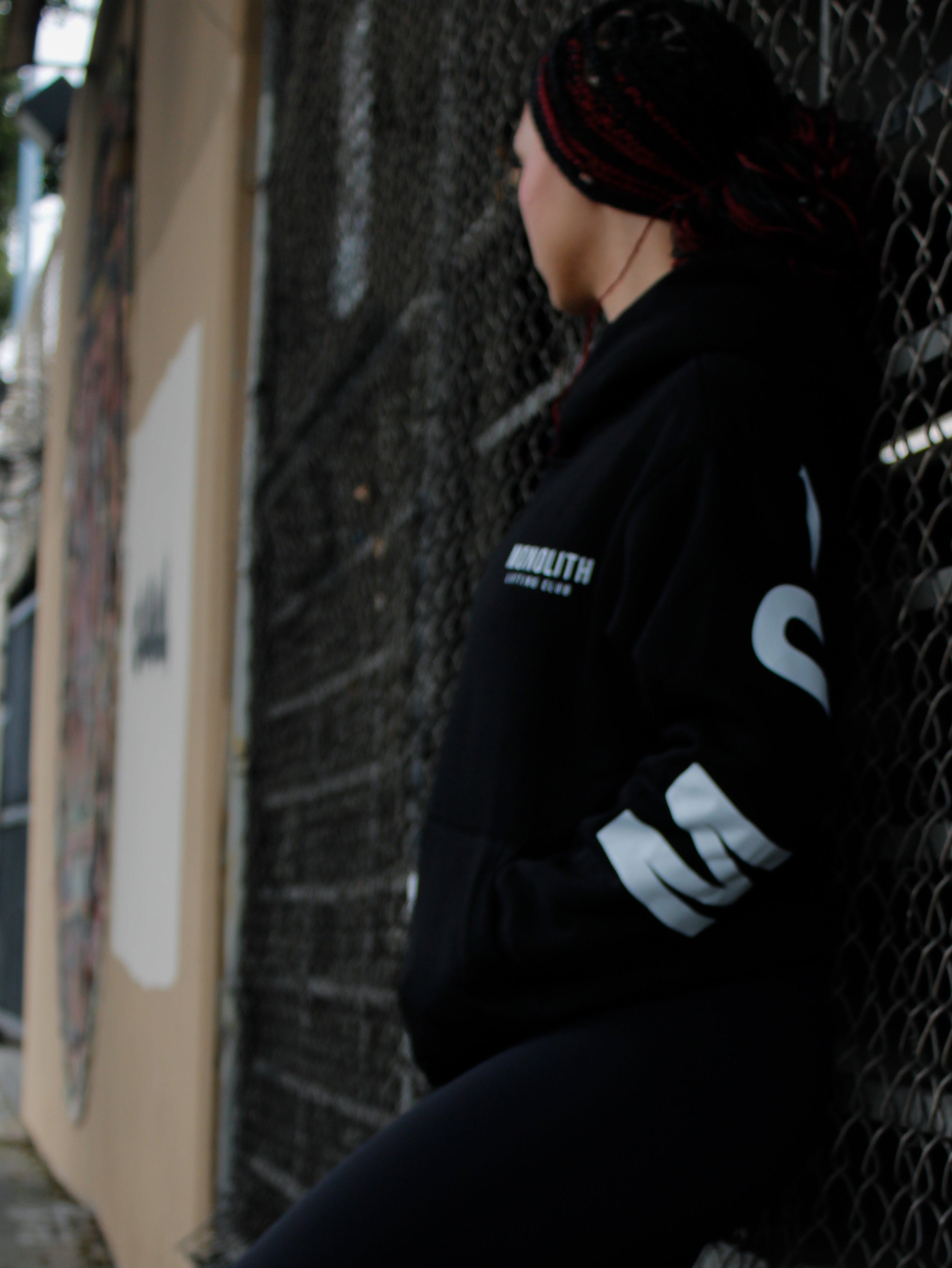 Monolith Crop Hoodie