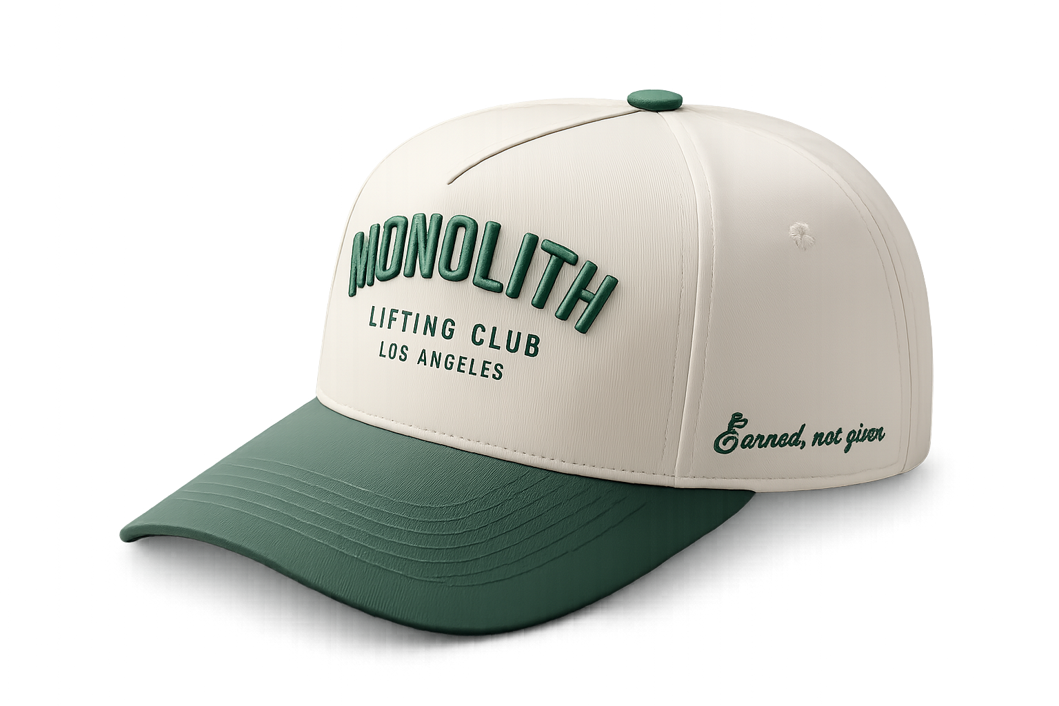 Monolith A-Frame Snapback — Verdant