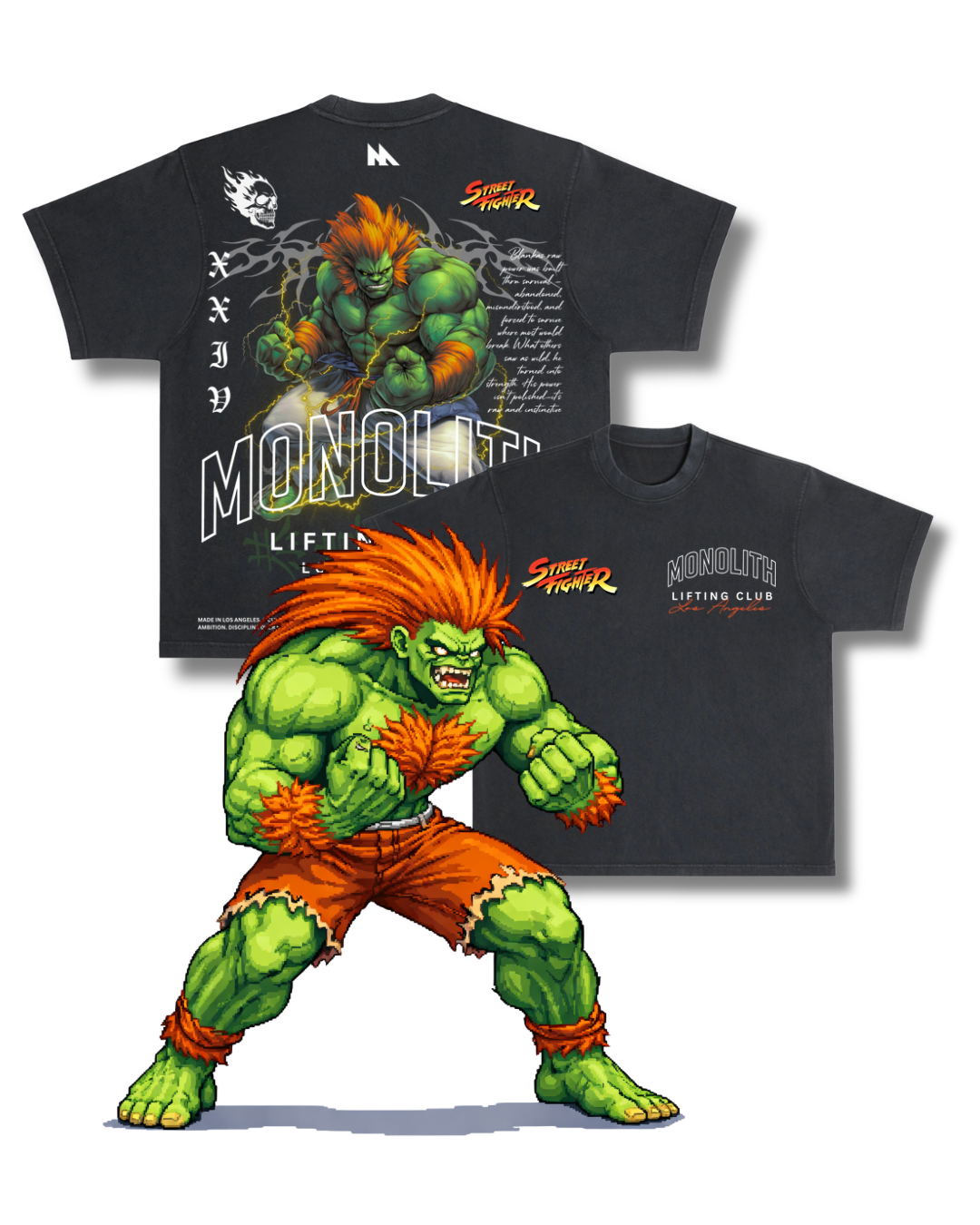 Warrior’s Path Oversized Tee — Blanka