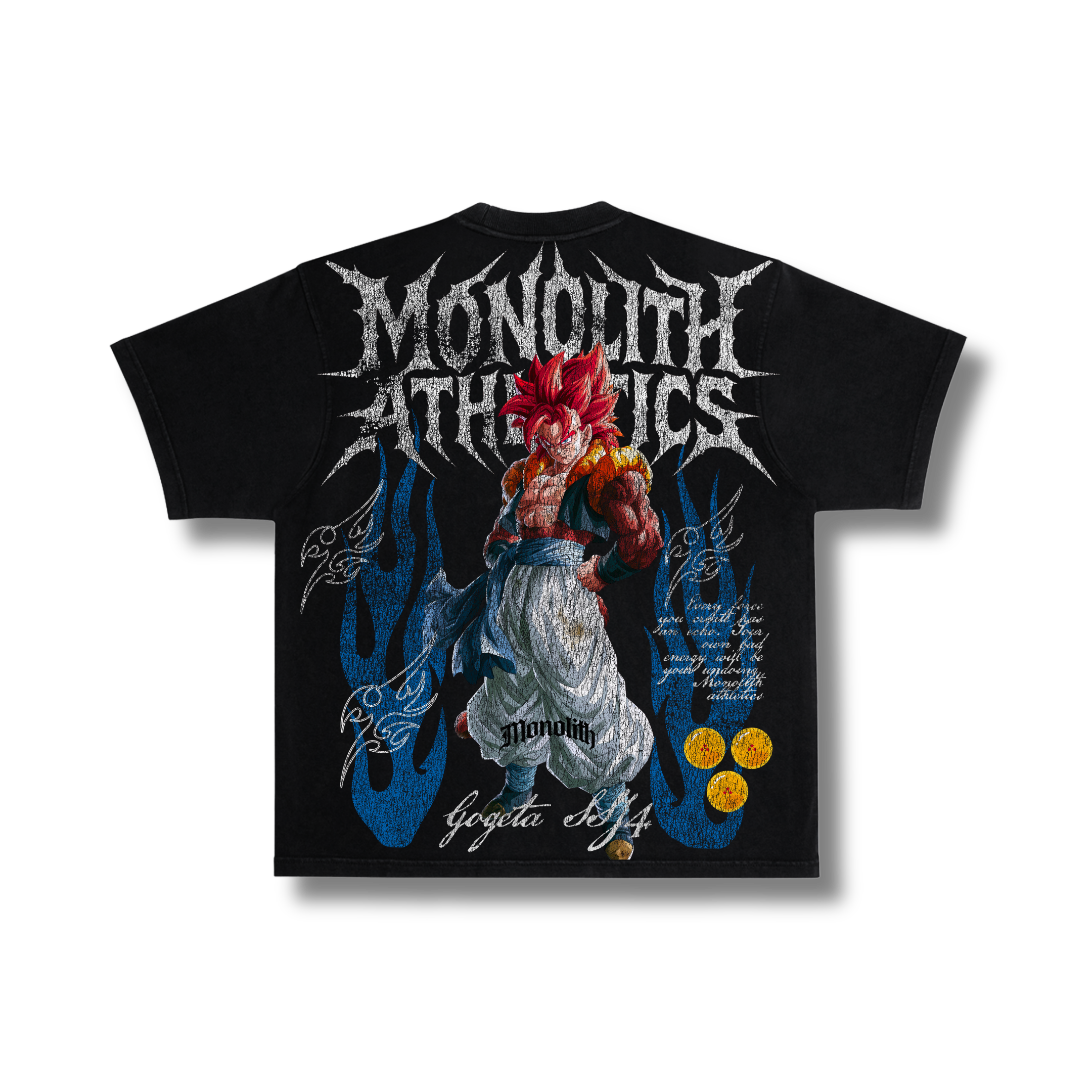 Gogeta SS4 (Alternate) Heavyweight Oversized Tee