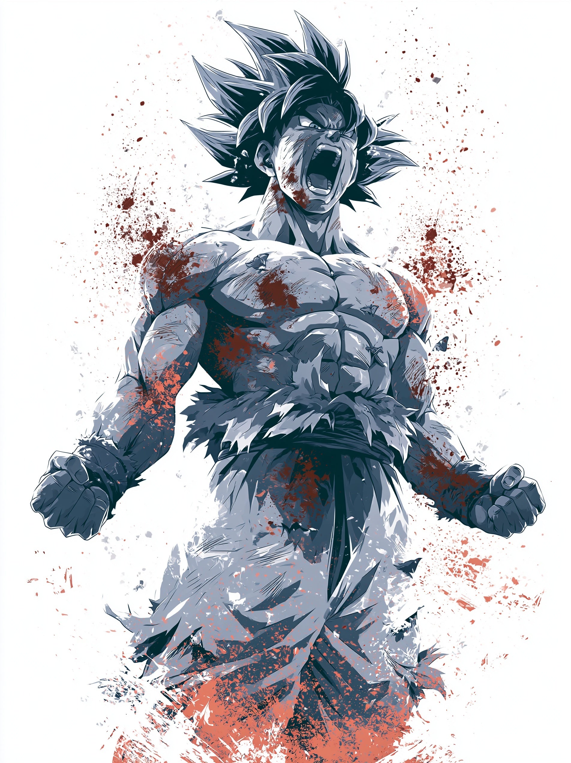 Goku Drop Shoulder Crop | Pre Order