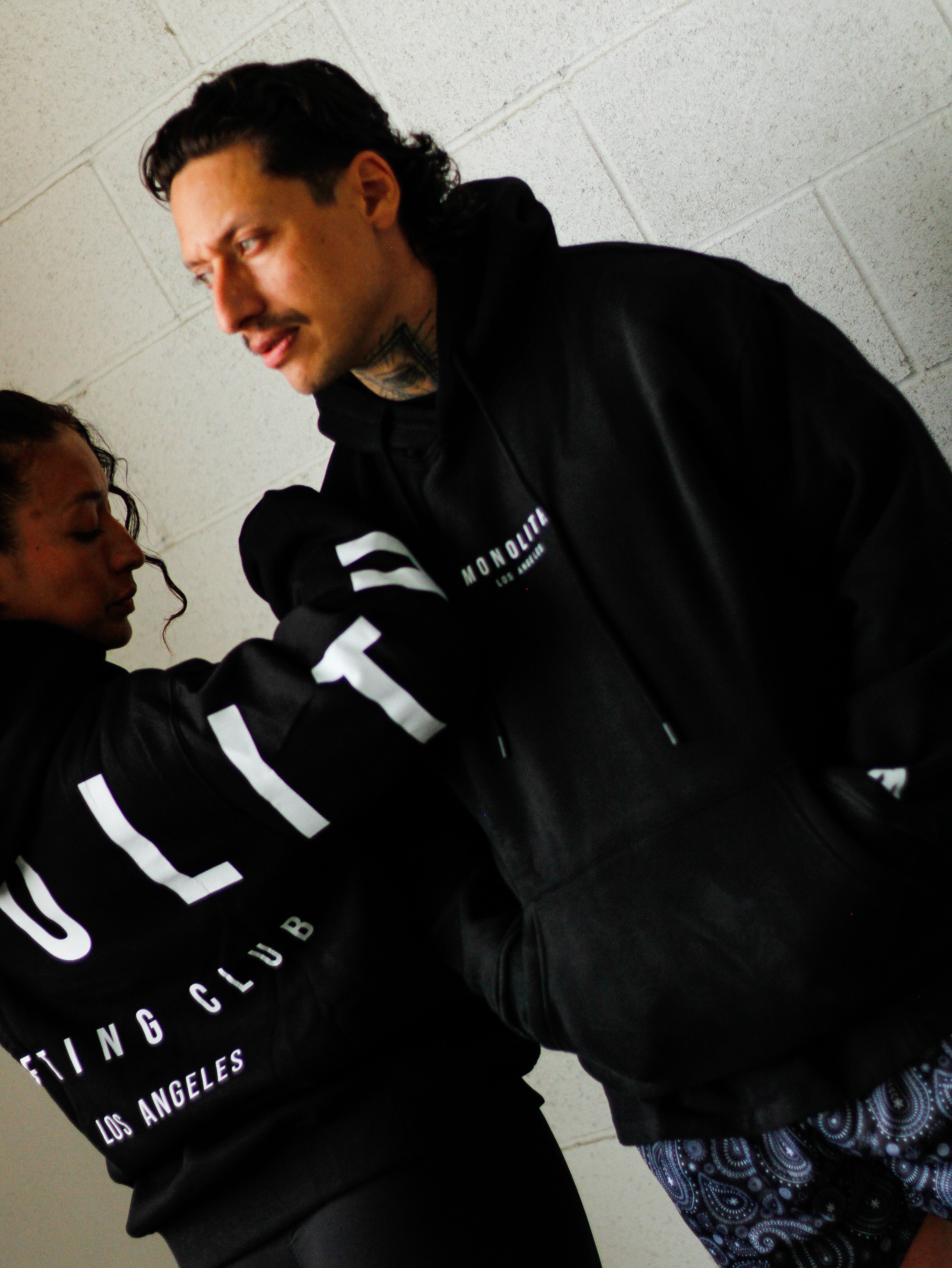 Monolith Crop Hoodie