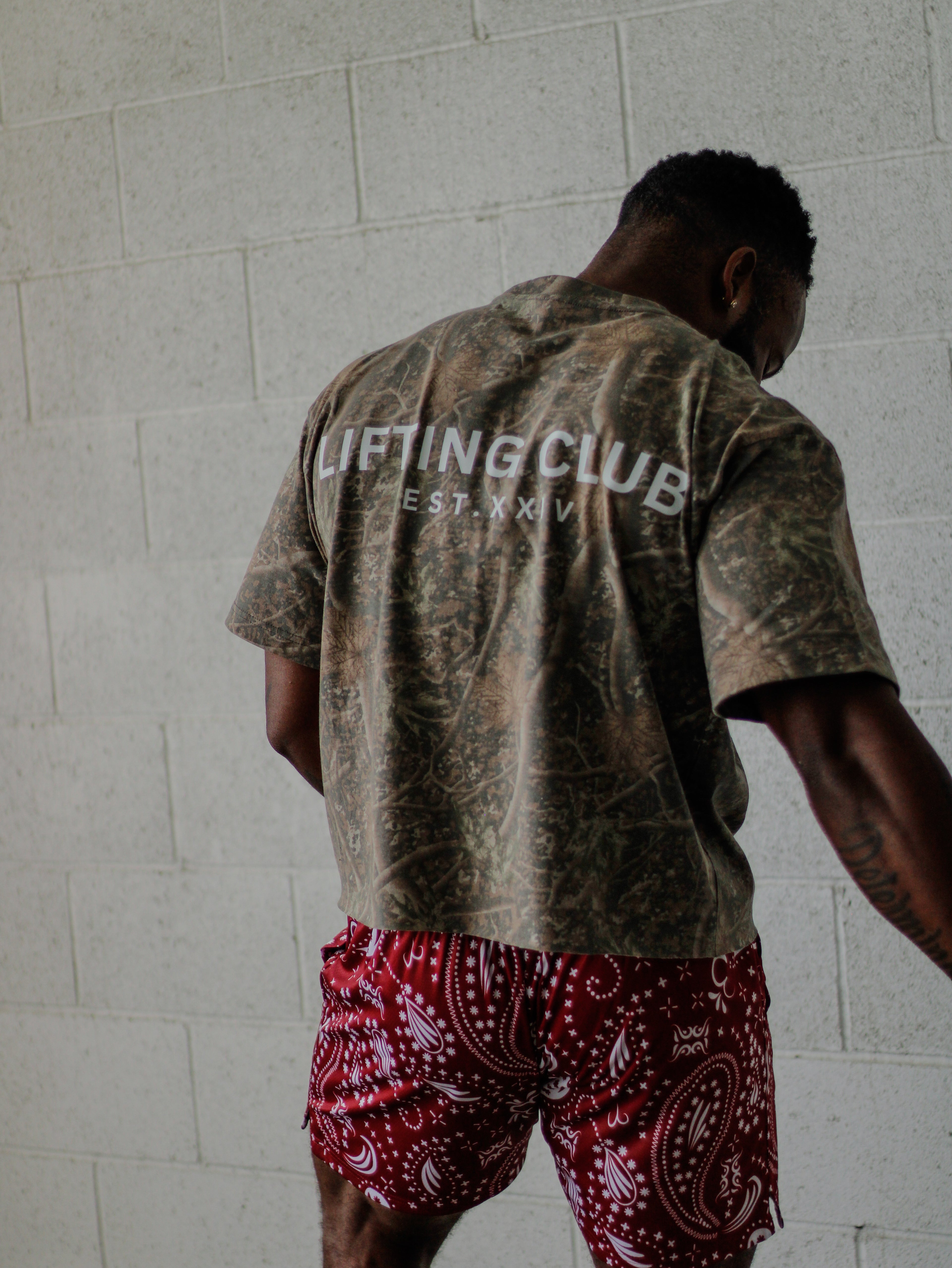Men's Camo Crop